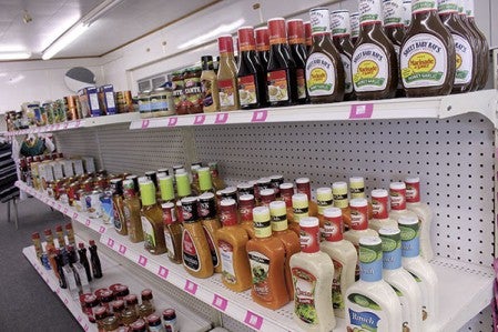 Among milk, bread and eggs, Family Market offers salvaged food at lower prices, such as dressings, spreads and canned items.