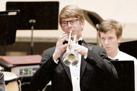 Senior Matt Tylutki received a perfect score and “Best in Site” Award at MSHSL Section Solo/Ensemble Music Contest on Saturday.  Photo provided