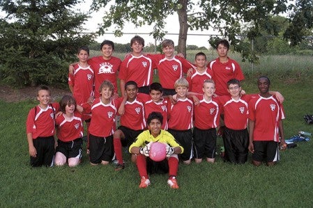 The Austin U13-C2 boy’s soccer team finished with a record of 9-1-1 and won its division. The team will now advance to the C1 level next season and will be the first Austin Youth Soccer team to ever compete at that level.The team includes: back row: (left to right): Daniel Vargas, Coach Franco Ortiz, Sam Johnson, Ethan Larson, Kevin Ortiz and Coach Ricky Rodriguez; front row: Makias Anderson, Dominic Gartner, Ben Jacobs, Juan Vera, Andres Garcia Butkowski, Simon Hirst, Henry Hinchcliffe, Zachary Allhiser-Wilking and Muhammad Abubaka. The team's goalie is Victor Mendoza. A few other Austin teams have also had good seasons. The U10 boy’s team 2 finished first with a record of 8-0-2, the U14 boy’s team finished first with a record of 11-0, and the U15 boy’s team finished first with a record of 9-1-1. -- Photo Provided