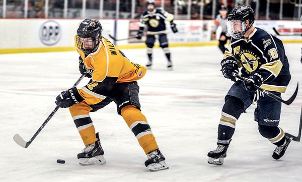 Austin Bruins let a third period lead slip away against Jets - Austin ...