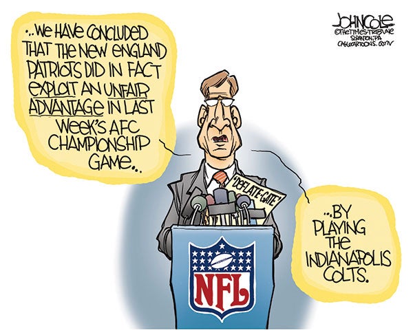 Editorial Cartoon: NFL - Austin Daily Herald | Austin Daily Herald