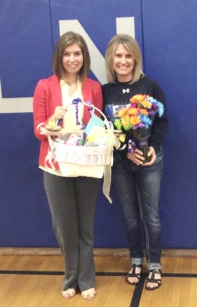 Mandie Siems, left with her mother Maria Mickelson.  Photo provided