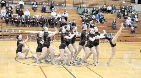 Austin Packer Varsity Jazz performs at the Fridley Invite on Saturday. Photos provided by Tara Krumm