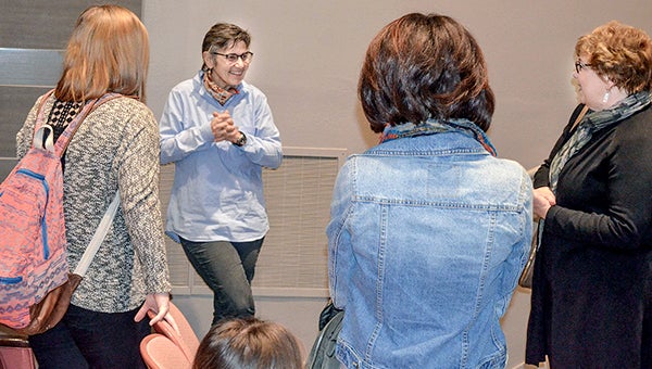 Explorer talks to students about dreams; Ann Bancroft comes to AHS
