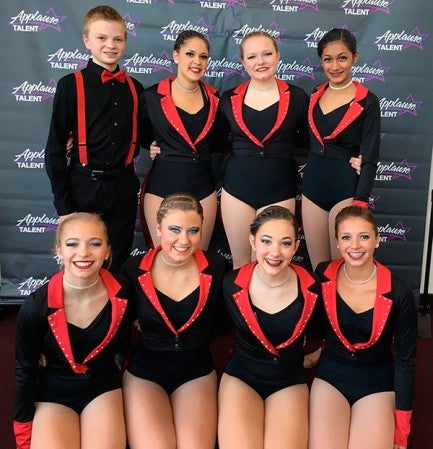 The dancers at Bridget’s Dance Conservatory competed at the Applause Dance Competition on March 18-20. Photos provided