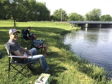 Take the opportunity of free fishing in Stacyville, Iowa on Saturday. Photo provided