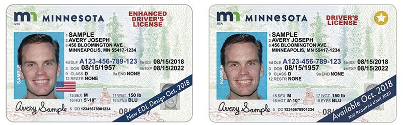 Dps Unveils New Minnesota Drivers License State Id Card Designs Will