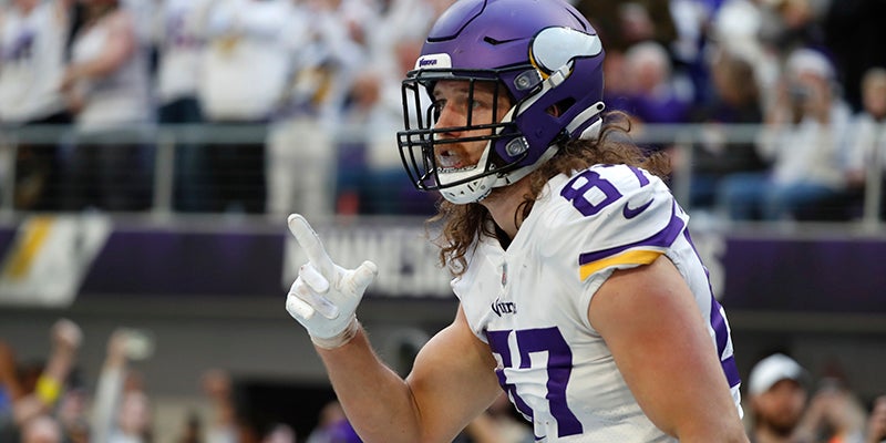 T.J. Hockenson proves perfect fit for Vikings' offense - Austin