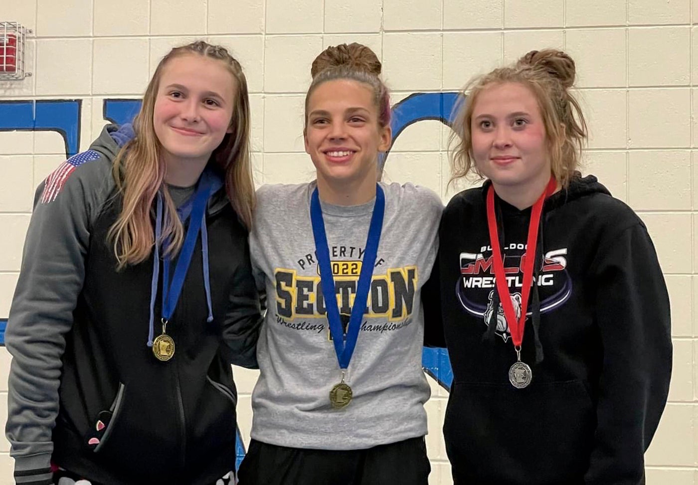 Making new waves: GMLOS wrestling trio is ready for second girls state ...