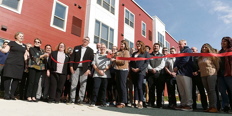 Partnerships highlighted during ceremony for 1st & 3rd Apartments – Austin Daily Herald