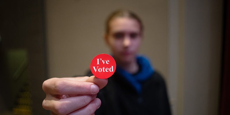 Photos: Austin HS holds mock election