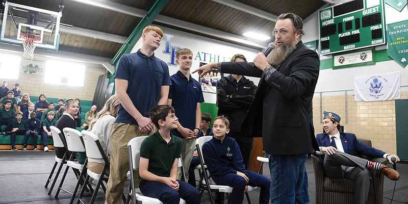 Saluting service: Pacelli’s Veterans Day program a story of the past and future – Austin Daily Herald